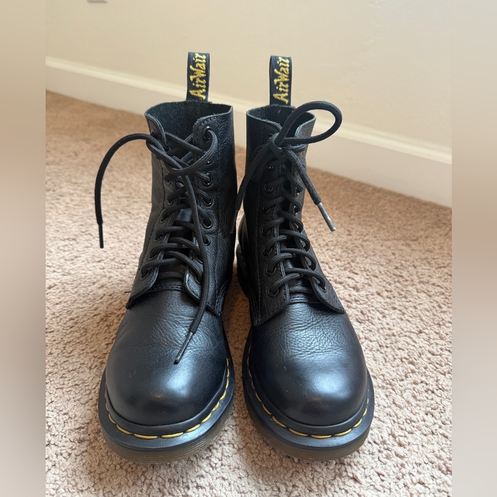 Dr. Martens Black Lace-Up Boots